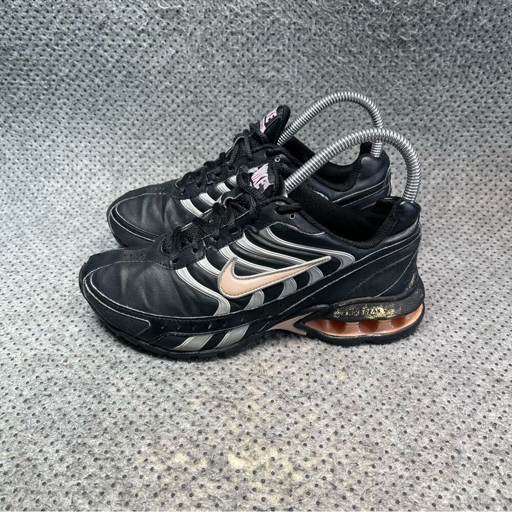 Nike Reax Black Pink Running Shoes Size 5.5 Women’s